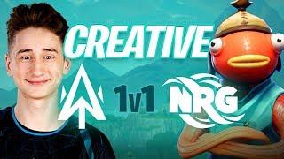 Magin Creative 1v1 w/ NRG Benjyfishy, Orion! (Fortnite)