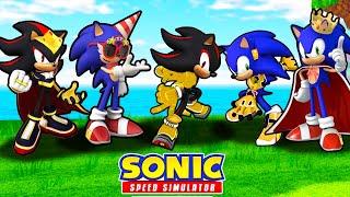 Unlock Party Sonic, 5 SKINS! (Sonic Speed Simulator)