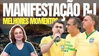 Bolsonaro em Copacabana + Chororô da mídia