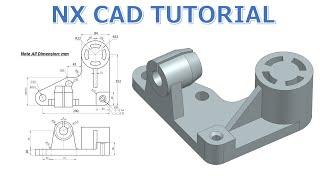 NX CAD Tutorial #88 | NX CAD 3D Model Basic Beginers