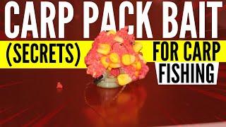 Carp Pack Bait - (SECRETS) for Carp Fishing