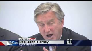 CBS Boston: Rep. Tierney (D-MA) Looked Uncomfortable During Debate