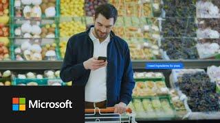 Microsoft Cloud for Retail Grocery Generative AI