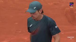 Alex De Minaur vs Laslo Djere | Roland Garros 2025 | Round 1 | Highlights