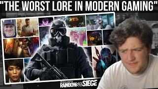 R6 Lore guy Reacts to "The Worst Lore in Modern Gaming"