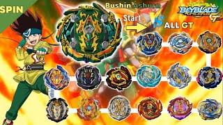 【Bushin Ashura VS ALL GT】marathon Beyblade Burst DB GT 베이블레이드 버스트 진검 무신 아수라 VS 올 진검 GT 마라톤 배틀