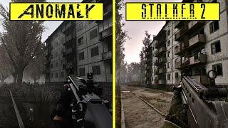 STALKER ANOMALY vs STALKER 2 Early Graphics Comparison | PC RTX 4080