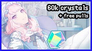 Pulling for Mizuki's Fes Lim (60,000 crystals....) & 70 free pulls