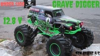 12.8V Grave Digger by New Bright Unboxing & Testing