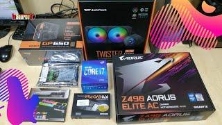 10th Gen PC Gigabyte Z490 Aorus Elite AC Motherboard and Intel Core i7 10700 Processor | Insource IT