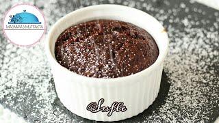 CHOCOLATE SOUFFLE ONLY 2 INGREDIENTS