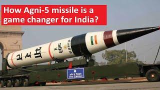 How Agni-5 missile is a game changer for India | final testing done | India China Geopolitics