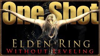 Elden Ring in 1 HIT at LEVEL 1  ️ One Shot Boss Challenge, Melee Only ️