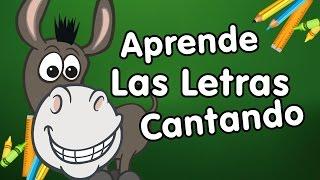 las letras cantando canciones infantiles