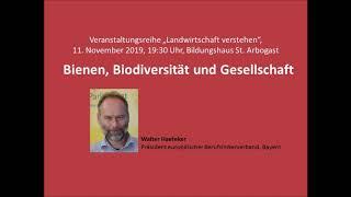 11.11.2019 Themenabend "Landwirtschaft verstehen" Vortrag von Walter Haefeker