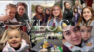 İSTANBUL DA AİLEMLE BİR KAÇ GÜN |  Yeğenimlerim , Bakırköy Pazarı ️ Üsküdar , Pankekli Tatlı VLOG