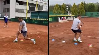 Jiří Lehečka Effective Tennis Footwork Drills 