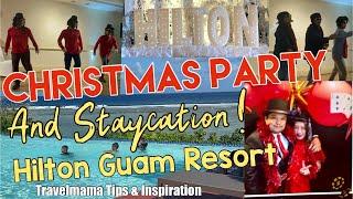Hilton Guam Resort Tour Tasi Suites Hotel | Christmas party Staycation 2023  #hilton #hotel #travel