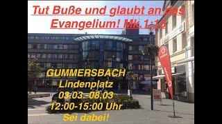 Strassenevangelisation Gummersbach | Tag 3