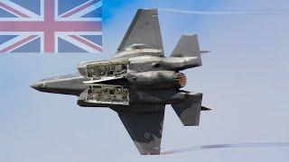 Super LOUD RAF F-35B Lighting II role demo - RIAT 2024