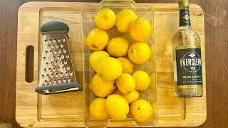 How to Make Limoncello // Bog Life