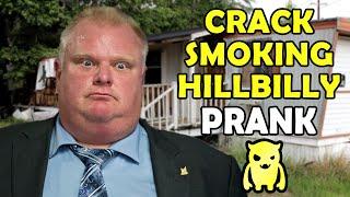 Crack Smoking Hillbilly Prank - Ownage Pranks