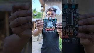 making homemade DJ music system + amplifier #shots #project #experiment #sujanexperiment