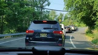 POV Drive 44: New Jersey, Uber-Lyft Rides, The Pendry Natirar to The Wolfe Run Ct, Long Valley, NJ