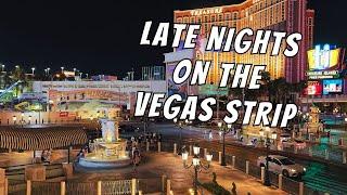 Late Night Out on Las Vegas Strip: Sphere, Venetian & More