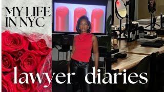 LAWYER DIARIES | nyc influencer events, creator tips, routines, trader joes haul, weekly vlog