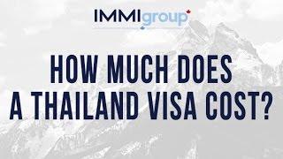 How much does a Thailand visa cost?