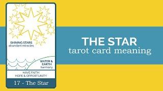 The Star Tarot Card Reading and Meaning