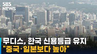 무디스, 한국 신용등급 '안정적' 평가…"중 · 일보다 높아" / SBS