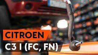 Como substituir ponteiras de direção CITROEN C3 1 (FC, FN) [TUTORIAL AUTODOC]