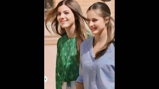 like friends  bith sisters also look like a bestie #leonor #infantasofia #lisciaelfrieden #mattiel