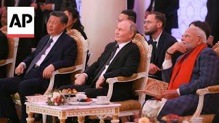 Putin hosts China’s Xi Jinping and India’s Narendra Modi for BRICS summit in Russia