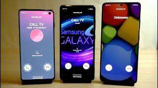 Samsung Galaxy S10 S20 FE S21 Ultra Incoming Call