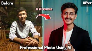 How To Create Professional Linkedin Profile Photo Using AI For *FREE* [Part-3]