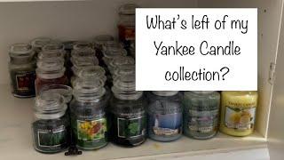 What’s left of my Yankee Candle collection?