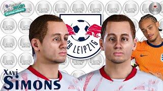 [Update] Xavi Simons Face PES 2021 RB Leipzig NISZ Gaming | PES 2020 | PES Face Build