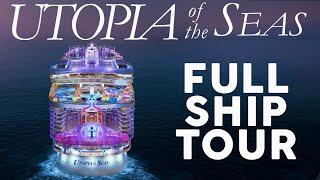 UTOPIA OF THE SEAS FULL WALKTHROUGH TOUR OF THE WORLDS NEWEST CRUISE SHIP | ROYAL CARIBBEAN