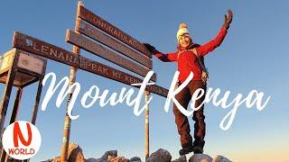 Mount Kenya | second highest mountain in Africa | Nelion technical climb 5188 m | UIAA IV+