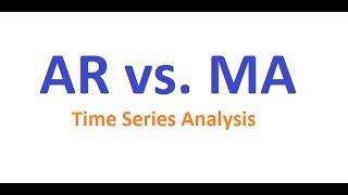 Autoregressive vs. Moving Average: Difference between AR and MA in Microsoft Excel