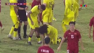 Video 2 Thẻ Đỏ của U22 Malaysia vs U22 Việt Nam | Highlights Sea Games 32