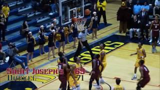 Drexel Men's Basketball Falls to St. Joe's 72-71