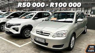 I Found Decent Cars between R50 000 - R100 000 at Webuycars !!