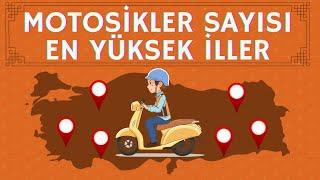 Türkiye'de Kaç Motosiklet Var? - En Çok Motosiklet Olan İller - Kişi Başına Motor En Yüksek 10 İl