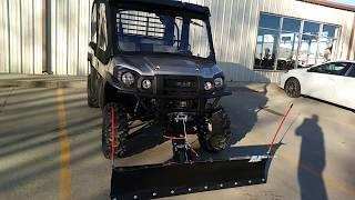 Custom 2018 Mule Pro FXT for another customer. Lifted, cab, heater, plow. What can we build for you?