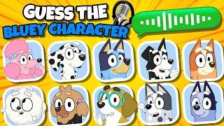 Guess The BLUEY CHARACTERS by the Voice!  | Bluey, Bingo, Mackenzie, Chloe, Pom Pom