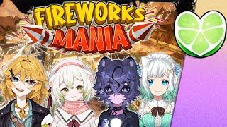 Fireworks with @Snuffyowo, @Dokibird and @mintfantome || Laimu play Fireworks Mania